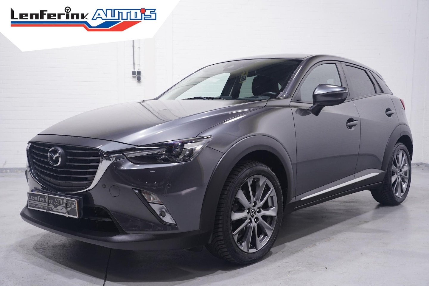 Mazda CX-3 - 2.0 SkyActiv-G 120 GT-Luxury Camera Led koplampen Leder Navi Trekhaak PDC - AutoWereld.nl