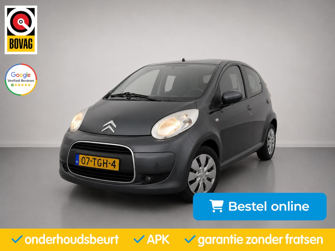 Citroën C1 - 1.0-12V Selection| Airco|Radio/MP3 speler|5DRS|Rijklaarprijs| Citroen C1 1.0-12V Selection - AutoWereld.nl