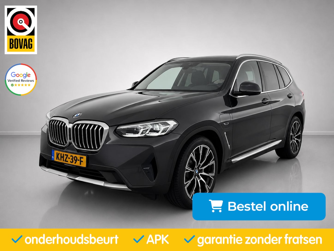BMW X3 - xDrive30e High Executive| Pano|Carplay|CruiseControl|Stoelverwarming|Camera| - AutoWereld.nl