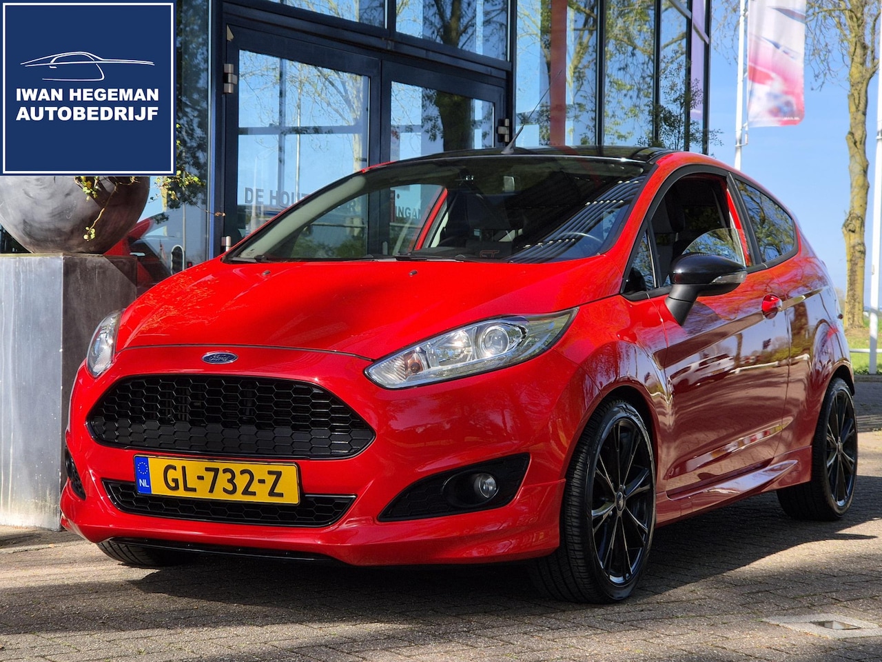 Ford Fiesta - 1.0 EcoBoost Red Edition 140PK | Recaro-stoelen | Climate Control | Navigatie | 17 inch | - AutoWereld.nl