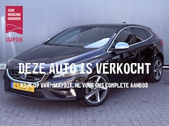 Volvo V40 - BWJ 2014 1.6 T3 200 PK R-Design HALF LEDER | FULL LED | ELEKTR. ACHTERKLEP | NAVI | CLIMA