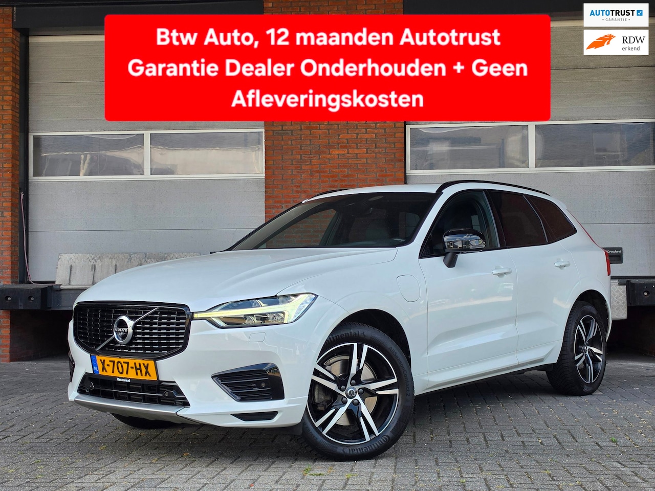 Volvo XC60 - 2.0 Recharge T6 AWD R-Design|BTW Auto|Eerste Eigenaar|Dealer Onderhouden - AutoWereld.nl