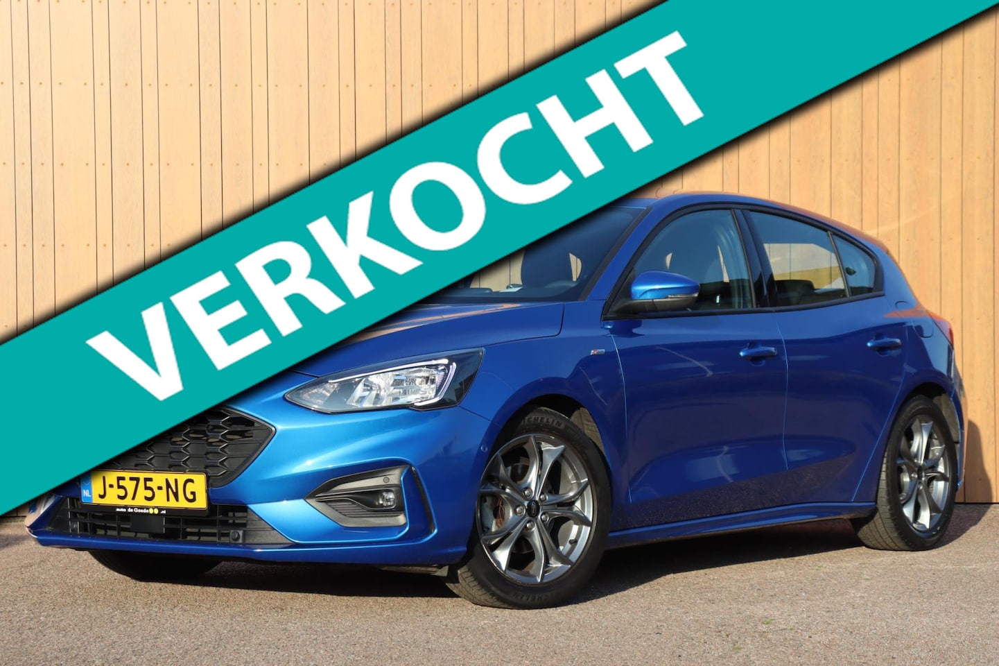 Ford Focus - 1.0 EcoBoost Hybrid ST Line Business org.NL B&O afn.trekhaak camera stuur/stoel/raamverw. - AutoWereld.nl