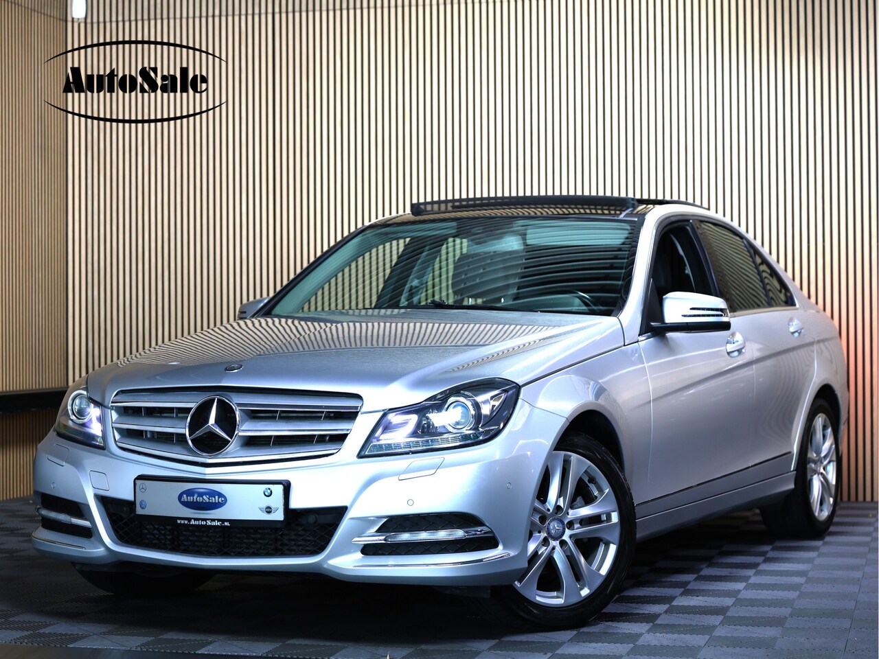 Mercedes-Benz C-klasse - 180 Edition Avantgarde AUTOMAAT PANO NAVI CLIMA STOELVW PDC BT "12 - AutoWereld.nl