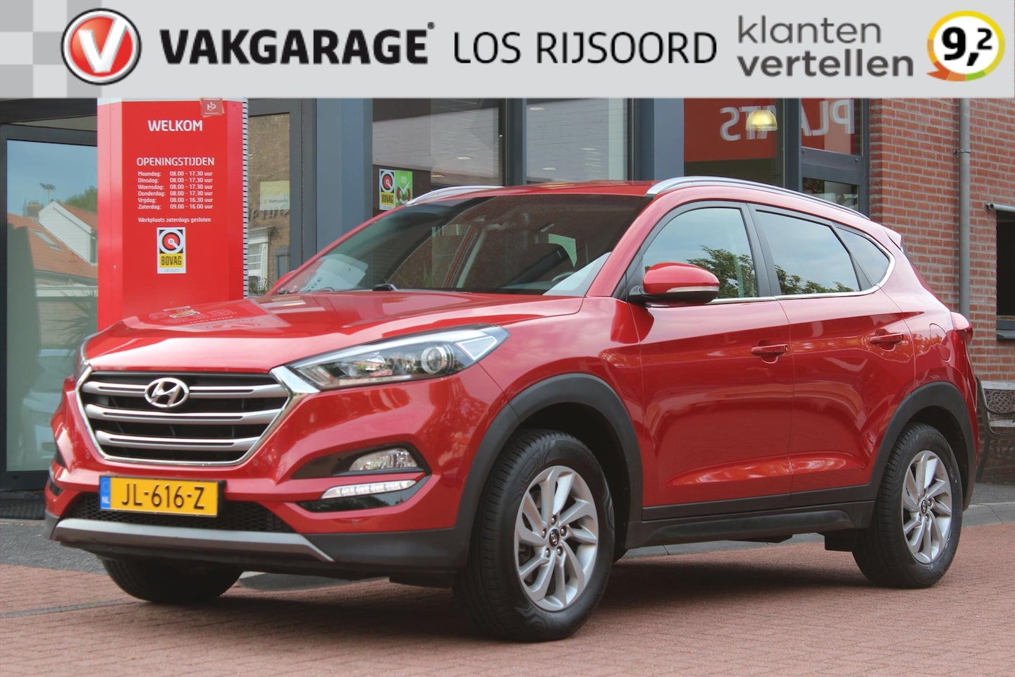 Hyundai Tucson - 1.6 GDi *Comfort+* | Door Onderhouden | Trekhaak | Camera | Cruise & Climate Control | Sto - AutoWereld.nl