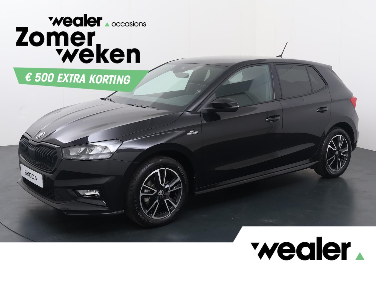 Skoda Fabia - 1.0 TSI Monte Carlo | 115 PK | Automaat | Navigatie via App | Stoelverwarming | Achteruitr - AutoWereld.nl