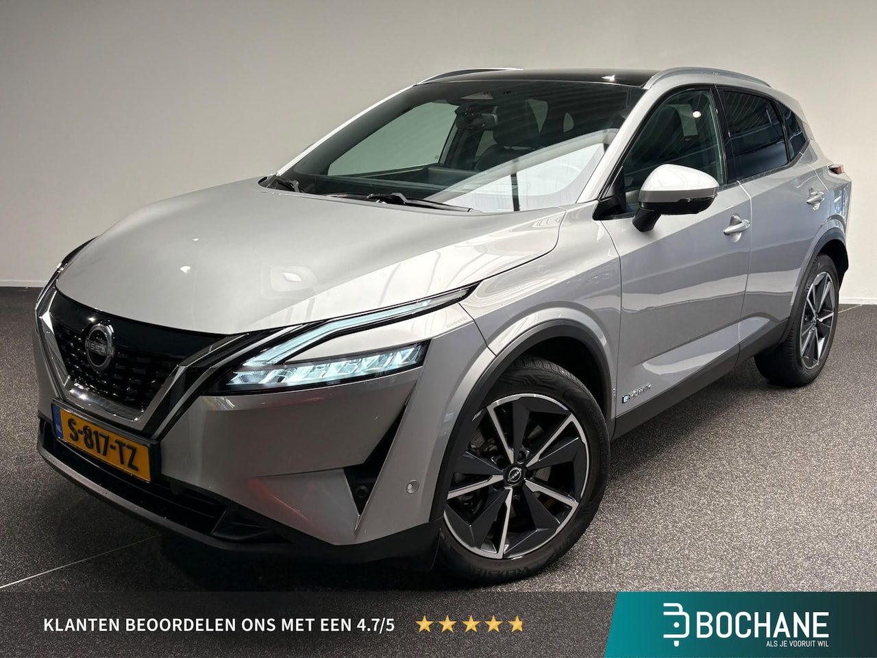 Nissan Qashqai - 1.5 e-Power Tekna | 360 Camera | Stoel / Stuurwiel verwarming | Navigatie | - AutoWereld.nl