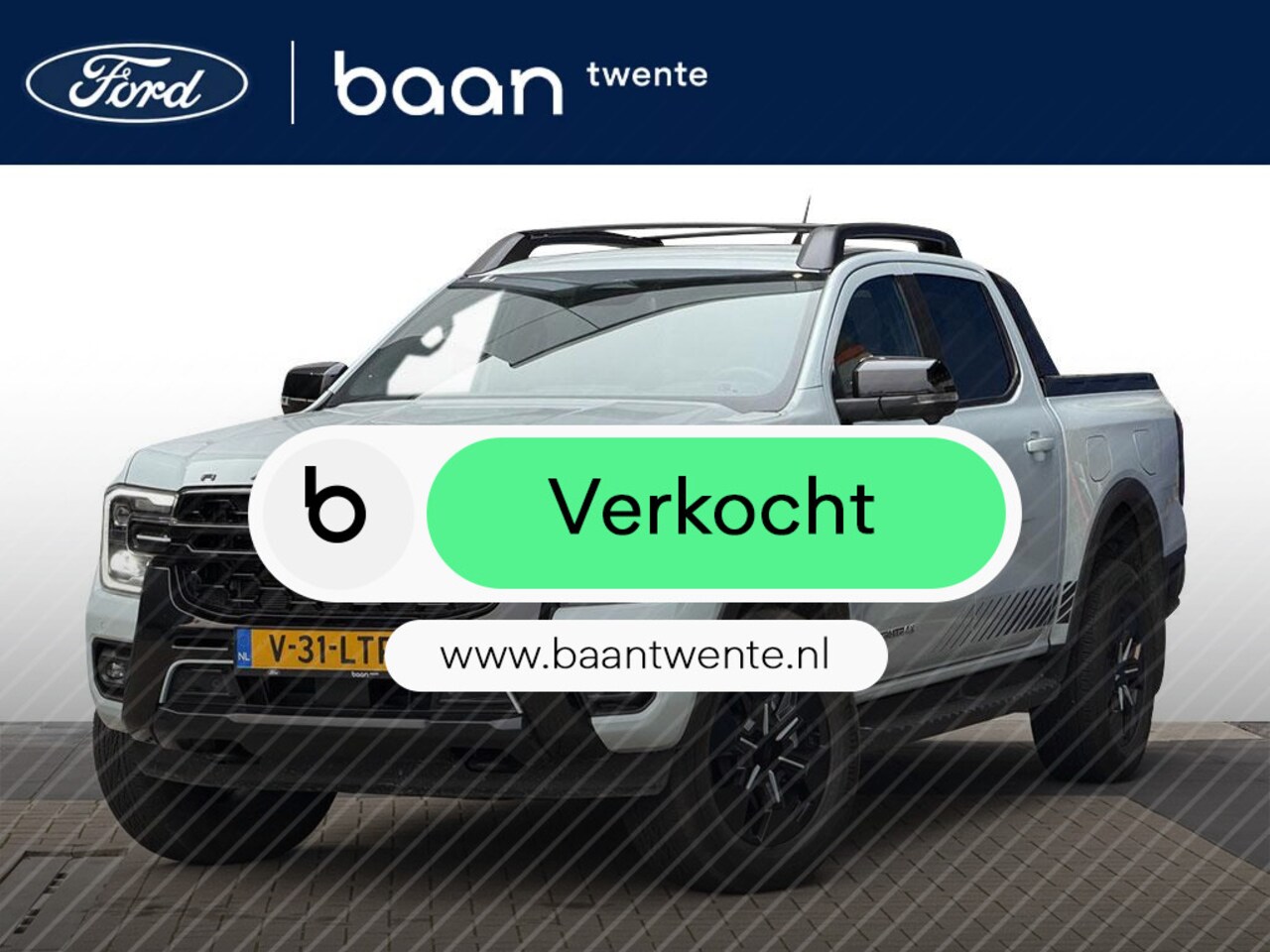 Ford Ranger - Stormtrak 2.3 PHEV 281 PK | 5 stoelen | Matrix LED | 3.5 T Trekhaak | Adaptive Cruise | Bl - AutoWereld.nl