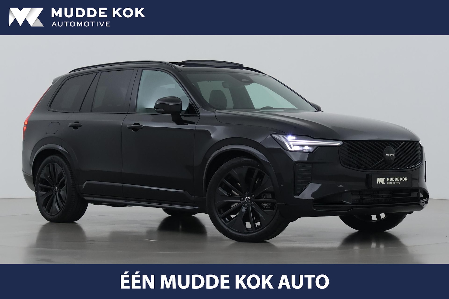 Volvo XC90 - T8 Plug-in hybrid Ultra Black Edition | ACC | Luchtvering | Trekhaak | Panoramadak | Bower - AutoWereld.nl