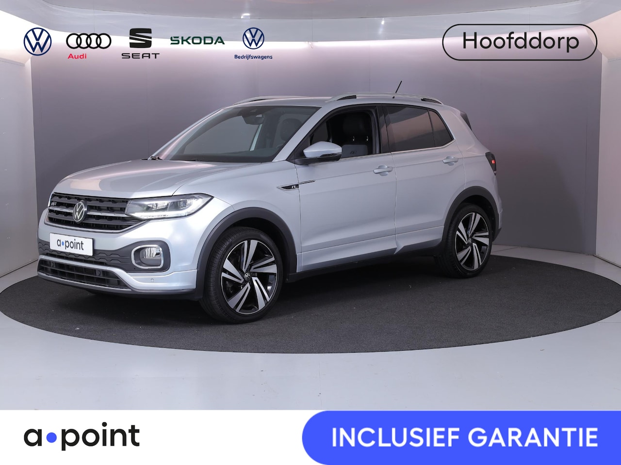 Volkswagen T-Cross - 1.0 TSI R-Line 110pk DSG| Camera|  Trekhaak|Navi| 18'LM-velgen - AutoWereld.nl