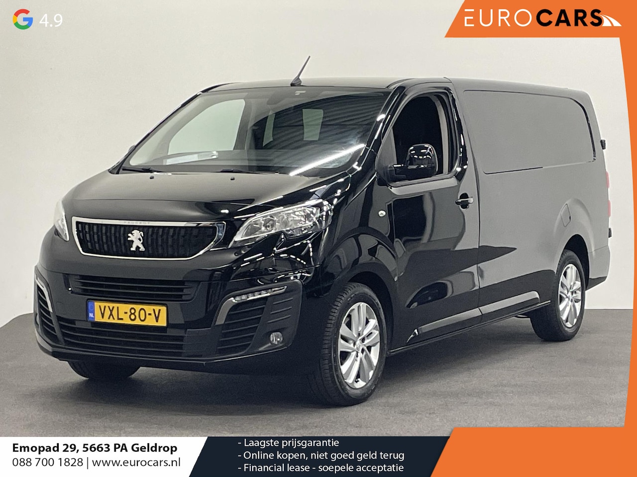 Peugeot Expert - 2.0 BlueHDI 180PK Long Premium Dubbele Cabine Automaat Automaat Airco App-Connect LM Velge - AutoWereld.nl
