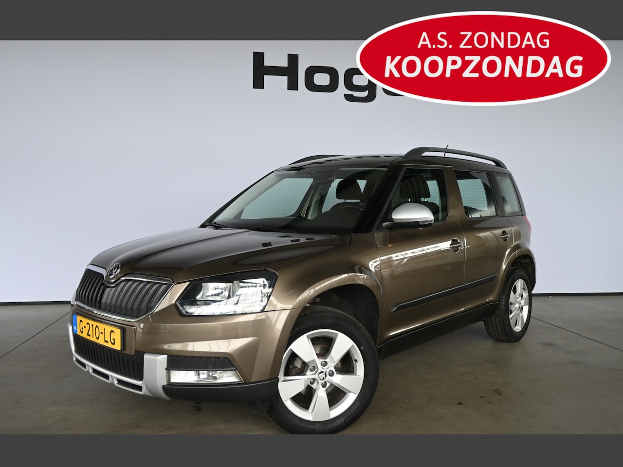 Skoda Yeti - 1.2 TSI Limited Edition Airco Cruise control Navigatie Licht metaal Trekhaak Inruil mogeli - AutoWereld.nl