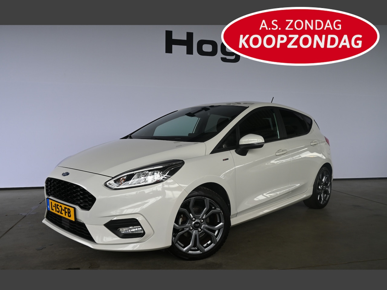 Ford Fiesta - 1.0 EcoBoost ST-Line Navigatie Stuur/Stoelverwarming LED Carplay Rijklaarprijs! Inruil Mog - AutoWereld.nl