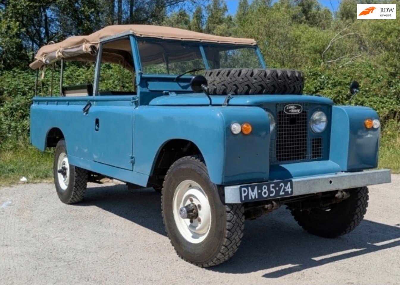 Land Rover 109 - Series II benzine met OVERDRIVE - AutoWereld.nl