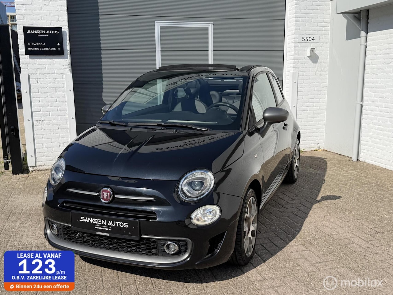 Fiat 500 - Cabrio 0.9 Sport Automaat Cruise 16 inch - AutoWereld.nl