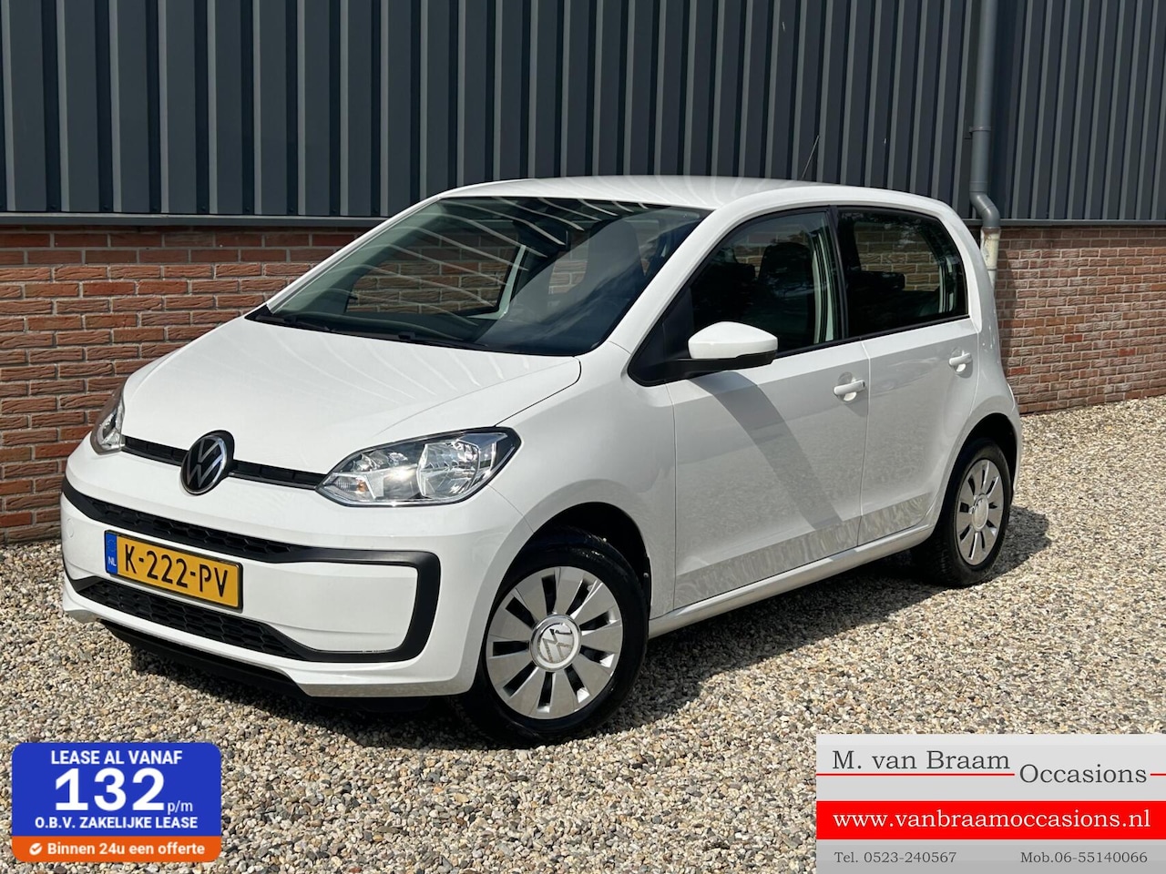 Volkswagen Up! - 1.0 BMT move up! 5-Drs Airco/DAB/Led/Org-NL - AutoWereld.nl