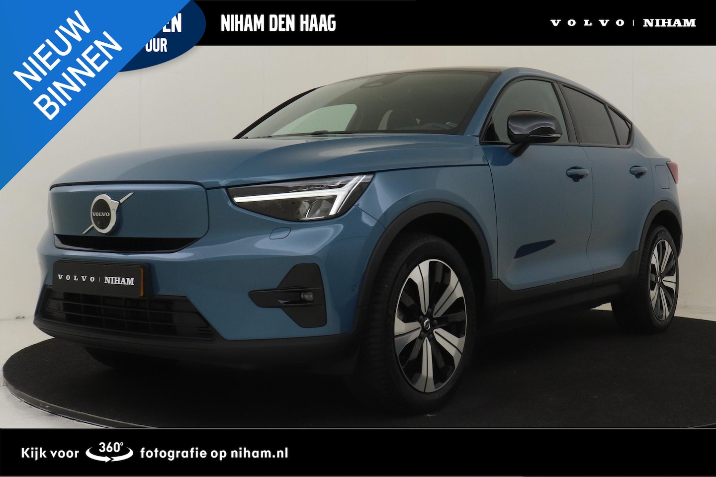 Volvo C40 - RECHARGE ULTIMATE 69 kWh -PANO.DAK|HARMAN/KARDON|360°CAM|POWER-SEATS|WARMTEPOMP|TREKHAAK|1 - AutoWereld.nl