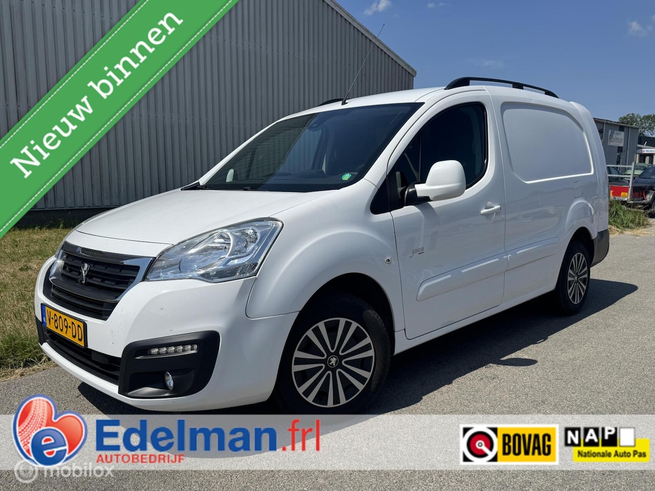 Peugeot Partner - bestel 122 1.6 BlueHDi 120 L2 Premium S&S - AutoWereld.nl