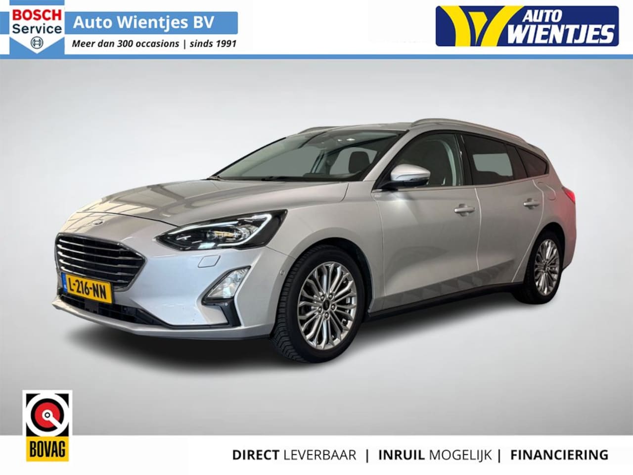 Ford Focus Wagon - 1.0 EcoBoost | Titanium Business | Navi | Camera | Led - AutoWereld.nl