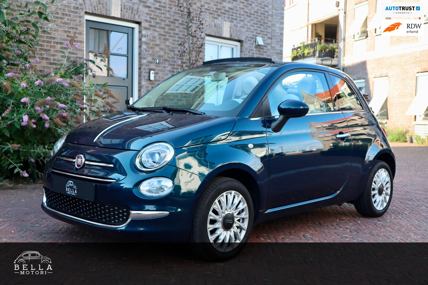 Fiat 500 C - 1.2 Lounge | Apple CarPlay | Cruise control | Chrome-pakket - AutoWereld.nl