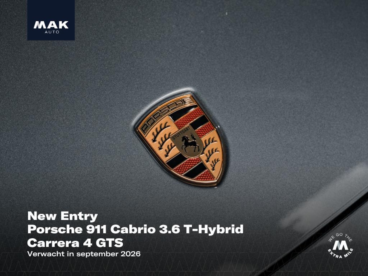 Porsche 911 Cabrio - 3.6 T-Hybrid Carrera 4 GTS , noselift, Bose, 4W-best., 21", SportDesign, matrix-LED, PASM, - AutoWereld.nl