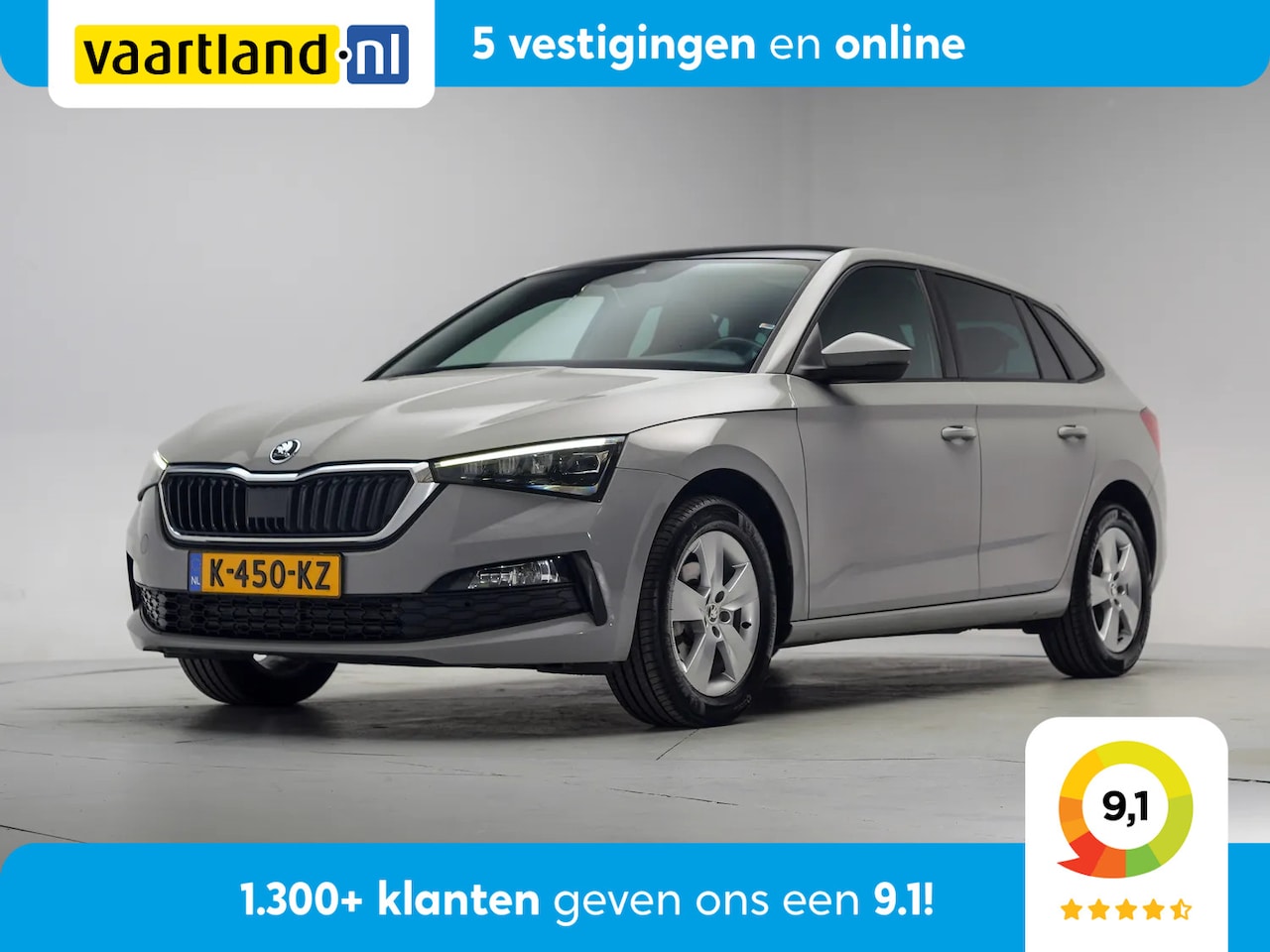 Skoda Scala - 1.0 TSI 110 pk Sport Edition Aut. [ Panorama LED Stoelverwarming Camera Navi Apple / Andro - AutoWereld.nl