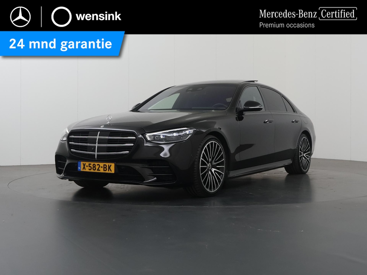 Mercedes-Benz S-klasse - 580 e Lang AMG Line | Night | Panoramadak | High End Burmester | Exclusief pakket | Massag - AutoWereld.nl