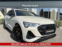 Audi e-tron - Quattro S line/Pano/B&O/Nachtzicht/96%SOH/Krijt e-tron Quattro S line/ Pano/ B&O/ Nachtzic