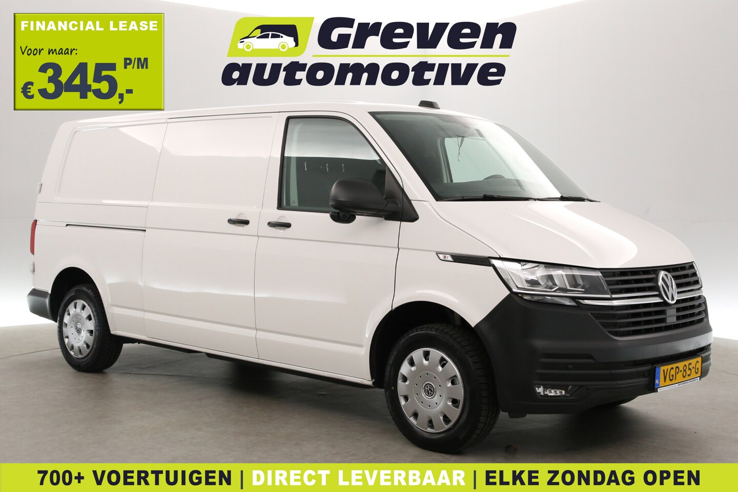 Volkswagen Transporter - 2.0 TDI 150PK L2H1 | Aut. | Airco | Cruise | Camera | 3 Zits | Carplay | Navi | Parkeersen - AutoWereld.nl