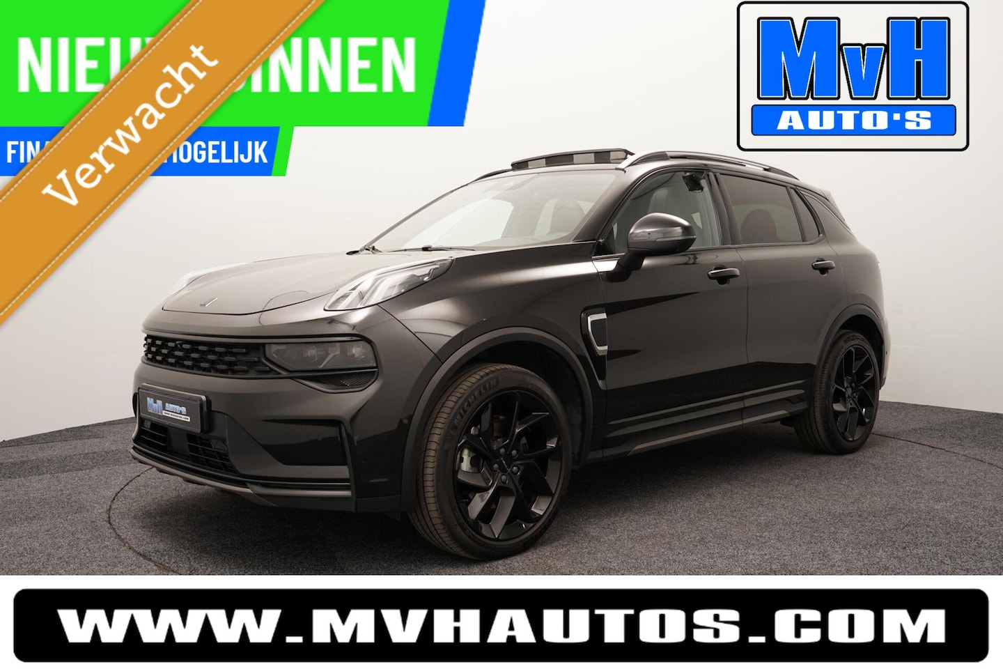 Lynk & Co 01 - 1.5 PHEV|FULL BL XL|LEER/ALCANT|ZW.HEMEL|SOH96% - AutoWereld.nl