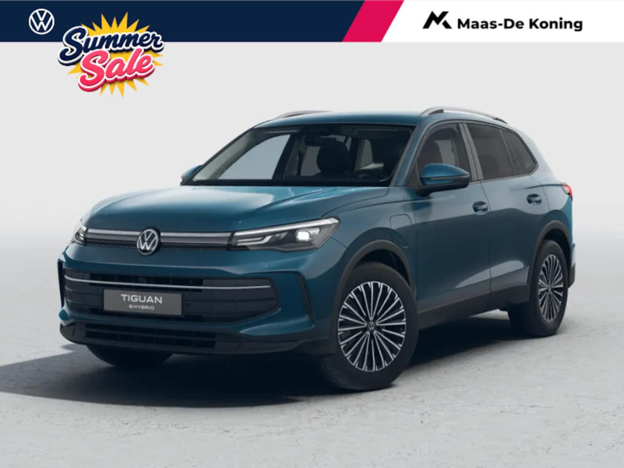 Volkswagen Tiguan - Limited Edition 1.5 eHybrid 204 PK 6 versn. DSG · Design Pakket Dark · Trekhaak inklapbaar - AutoWereld.nl