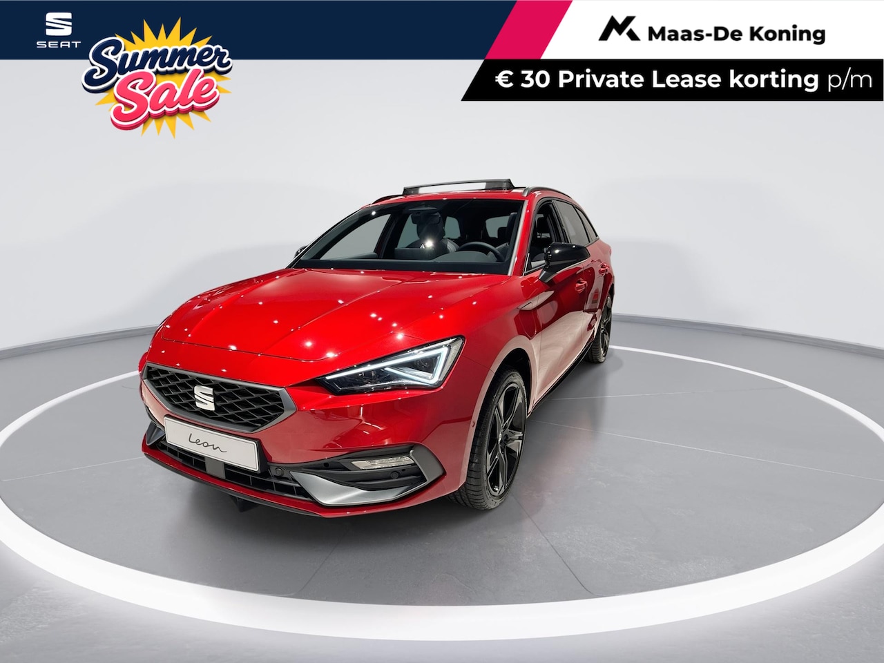 SEAT Leon Sportstourer - 1.5 TSI e-Hybrid FR PHEV | Black Pack | Technology Pack | Panoramadak | SEAT Audio System| - AutoWereld.nl