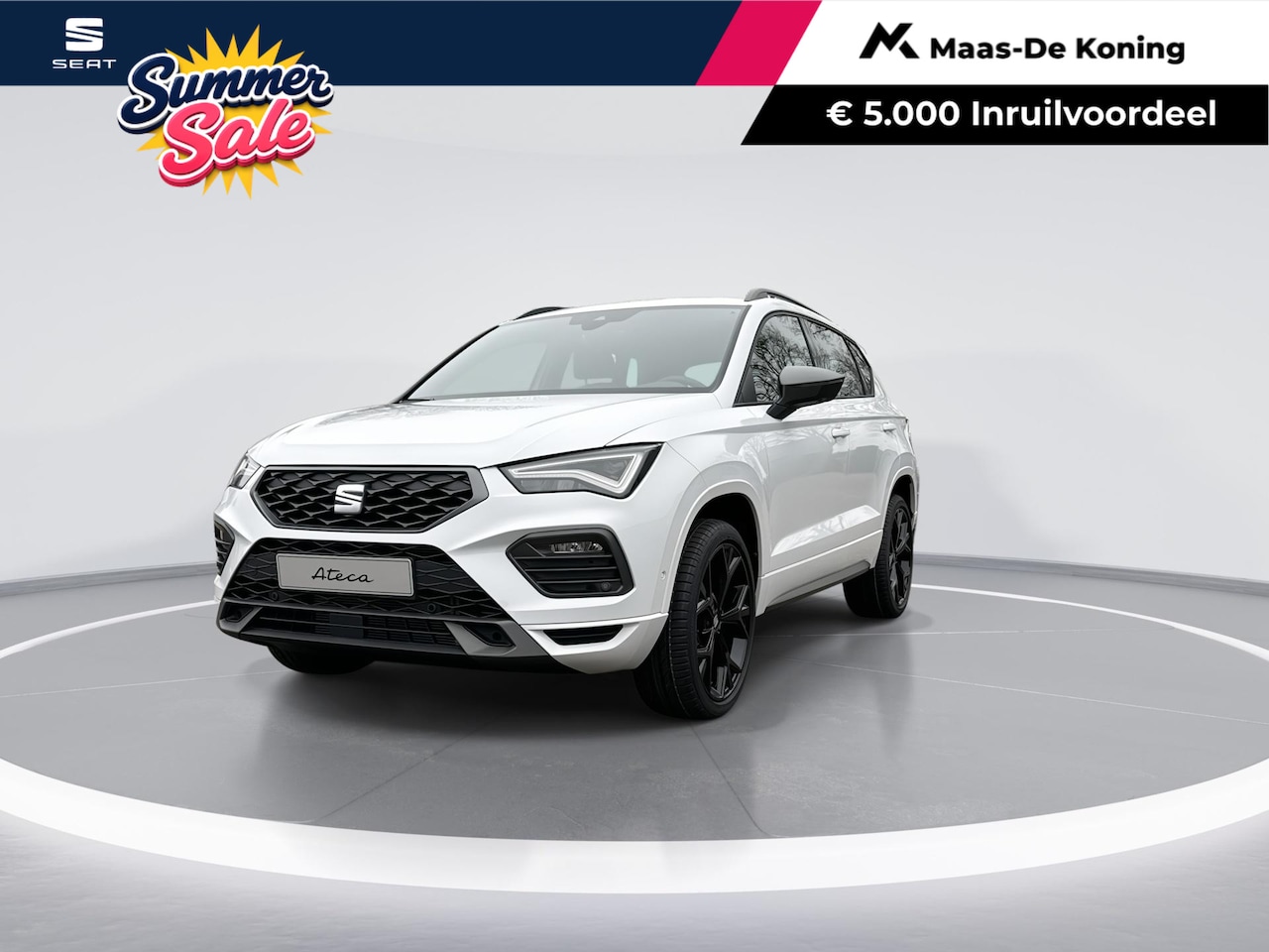 SEAT Ateca - FR Business Intense 1.5 TSI 110 kW / 150 PK SUV 7 versn. DSG | 19'' Lichtmetalen Velgen | - AutoWereld.nl