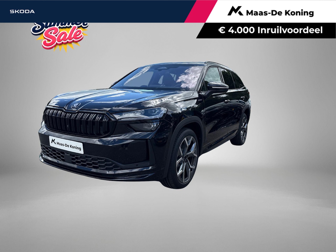Skoda Kodiaq - Sportline Business 1.5 TSI PHEV 150 kW / 204 PK SU V | 20'' Lichtmetalen Velgen | Head up - AutoWereld.nl