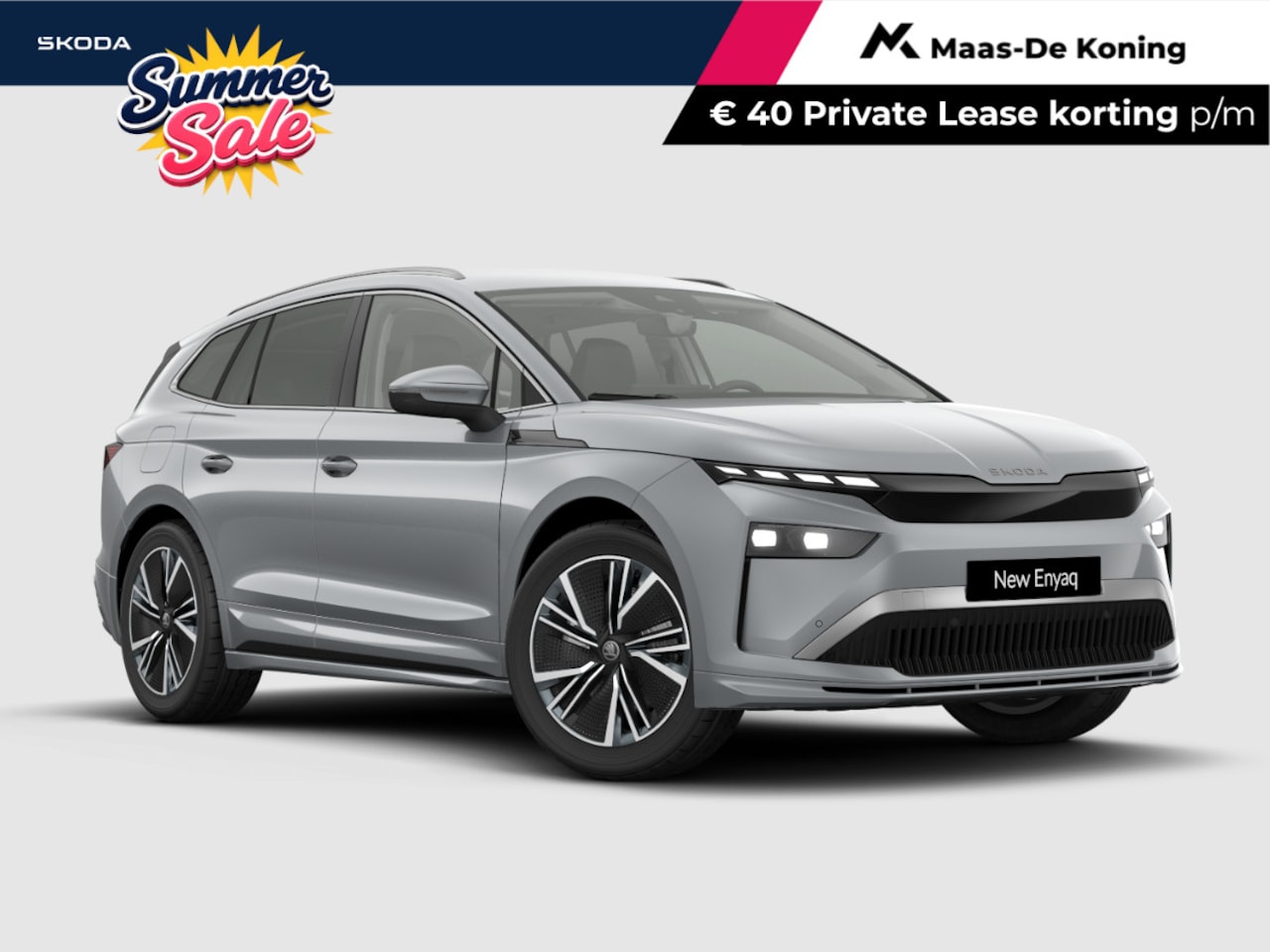 Skoda Enyaq iV - Business Edition Elektromotor 210 kW / 286 PK SUV 20'' velgen | wegklapbare trekhaak | 3.0 - AutoWereld.nl