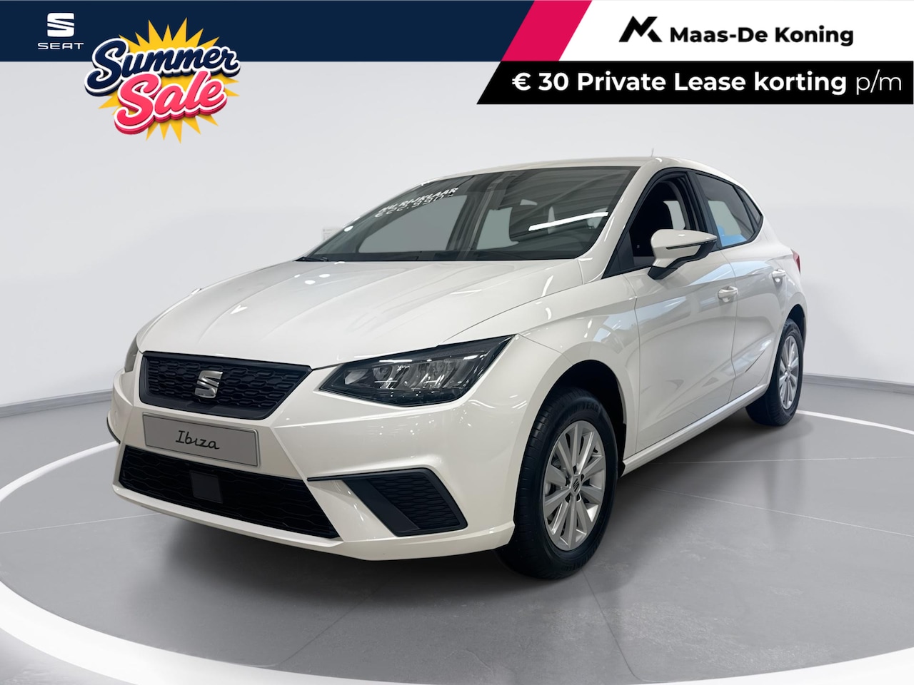 SEAT Ibiza - 1.0 EcoTSI Style APPLE CARPLAY Lichtmetalen velgen | Parkeersensoren | 2500 herwaardering! - AutoWereld.nl