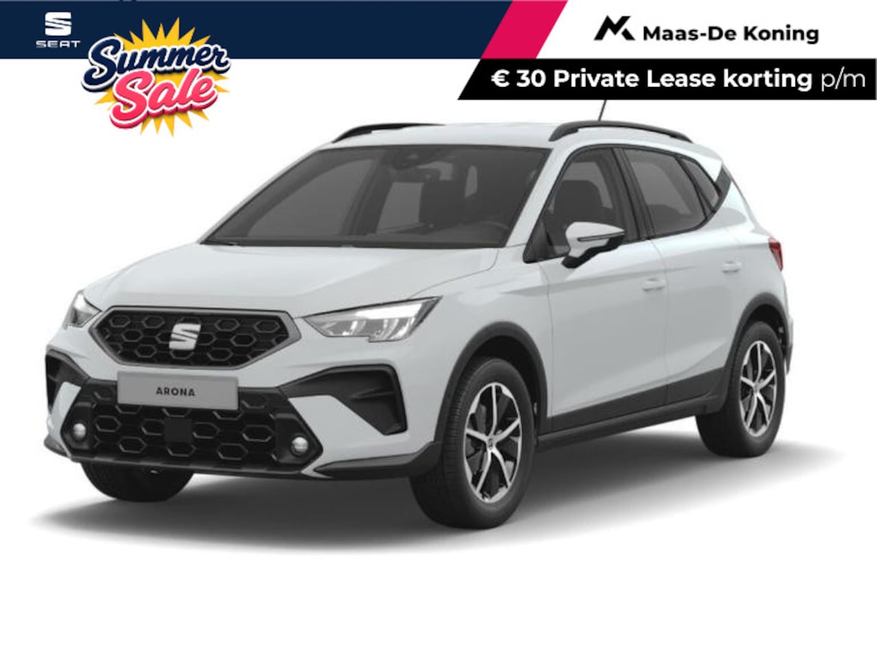 SEAT Arona - Style 1.0 EcoTSI 70 kW / 95 PK SUV 5 versn. hand. | 'Design Machined' 16 inch | Safe & Dri - AutoWereld.nl