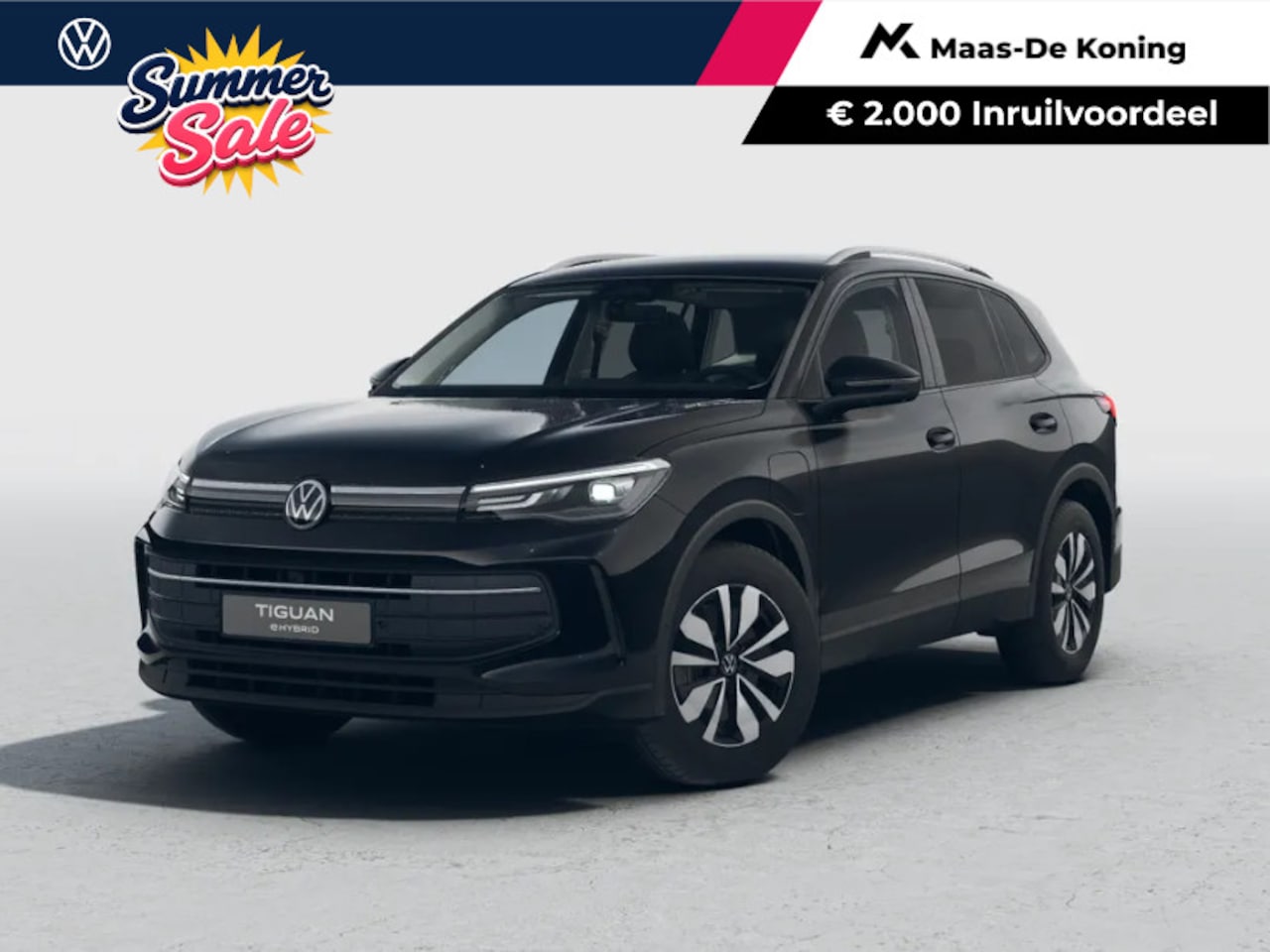 Volkswagen Tiguan - Limited Edition 1.5 eHybrid 204 PK 6 versn. DSG · Design Pakket Dark · Trekhaak inklapbaar - AutoWereld.nl