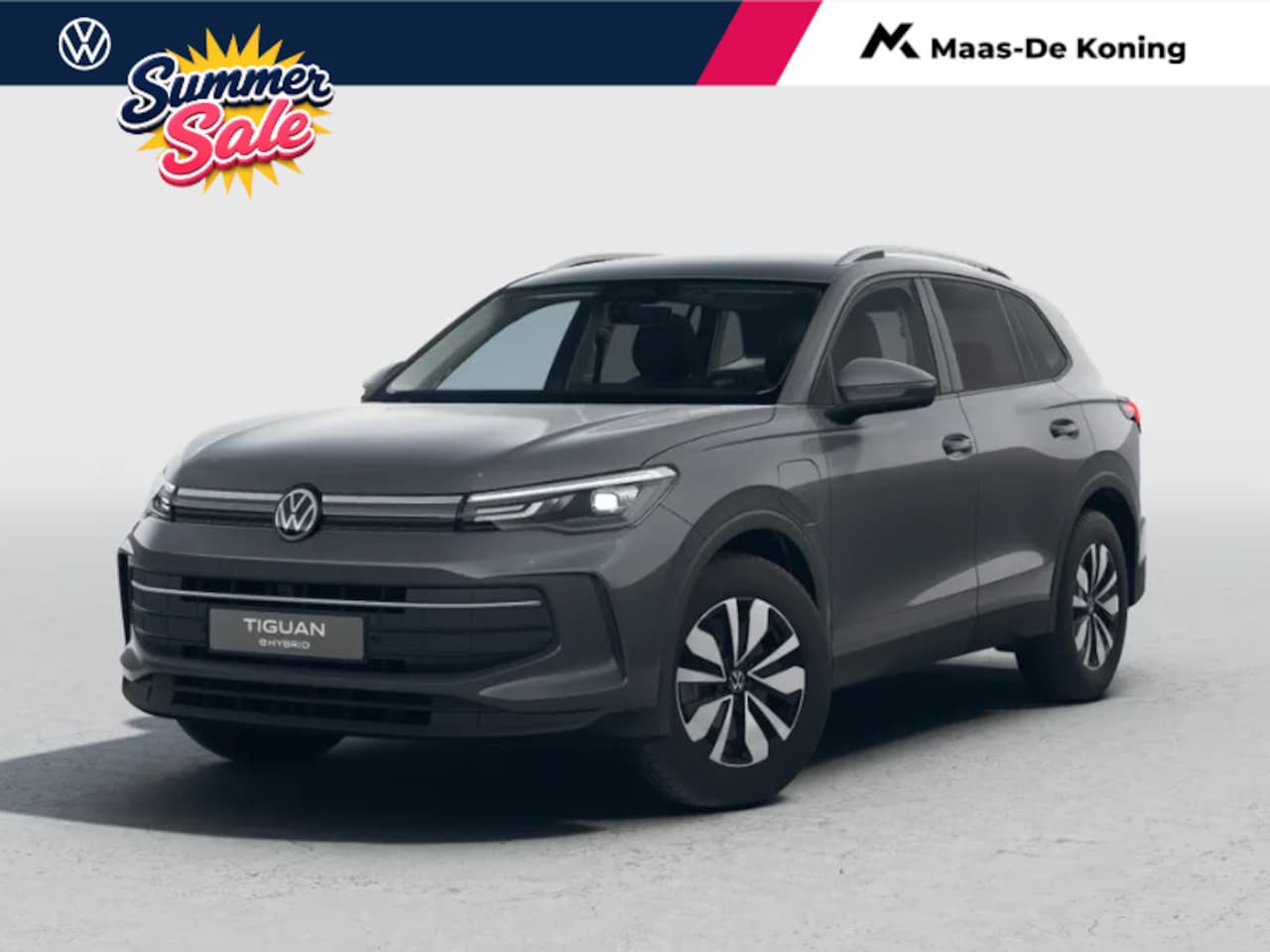 Volkswagen Tiguan - Limited Edition 1.5 eHybrid 204 PK 6 versn. DSG · Design Pakket Dark · Trekhaak inklapbaar - AutoWereld.nl