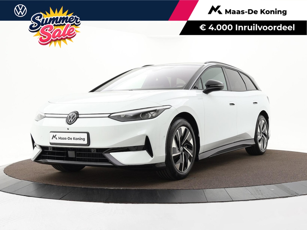 Volkswagen ID.7 - Pro Limited Edition 77 kWh accu 286 PK · Draadloze telefoonlader · 360 camera · verwarmde - AutoWereld.nl
