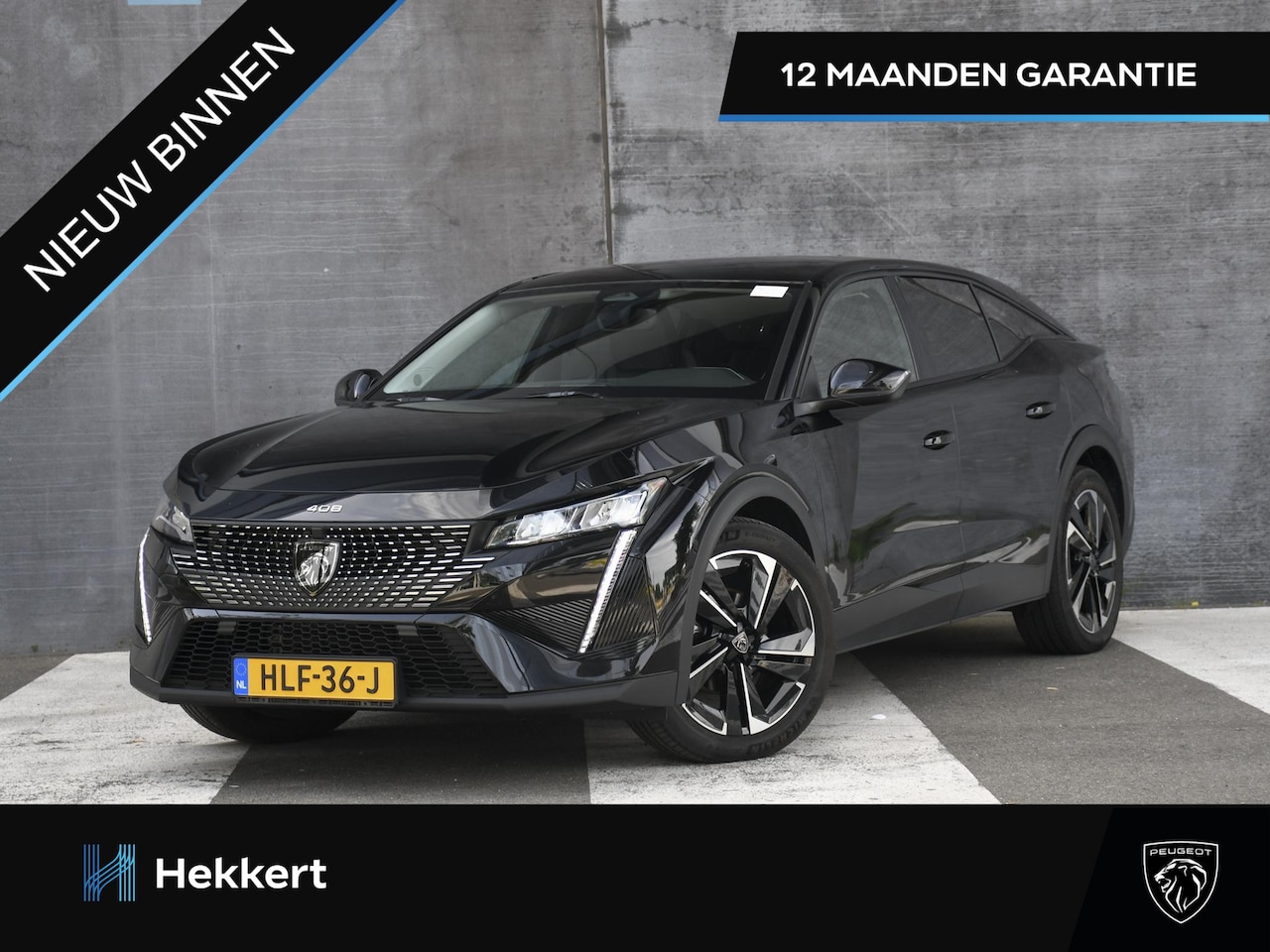 Peugeot 408 - Allure 1.2 Hybrid 145pk Automaat ADAPT. CC | 19''LM | CAMERA | NAVI | DAB | APPLE-CARPLAY - AutoWereld.nl