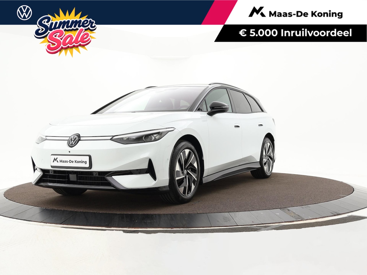 Volkswagen ID.7 - Pro Limited Edition 77 kWh accu 286 PK · Draadloze telefoonlader · 360 camera · verwarmde - AutoWereld.nl