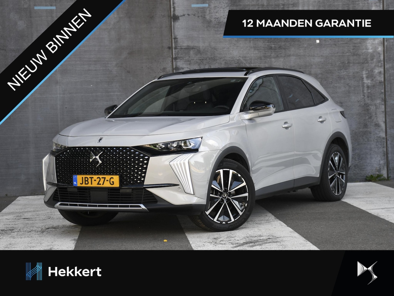 DS 7 - Pallas 1.6 PHEV 4x4 300pk Automaat PANO | LEDER | 360° CAM. | FOCAL | ADAPT. CC | 19''LM | - AutoWereld.nl