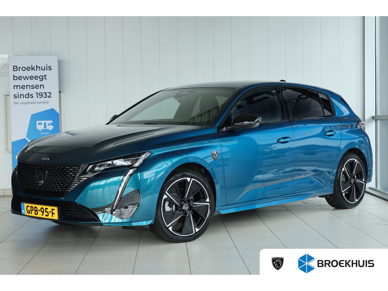 Peugeot E-308 - GT EV 54 kWh | Adapt. Cruise | Alcantara | 360 Camera | Warmtepomp | Stoel+Stuurverwarming - AutoWereld.nl