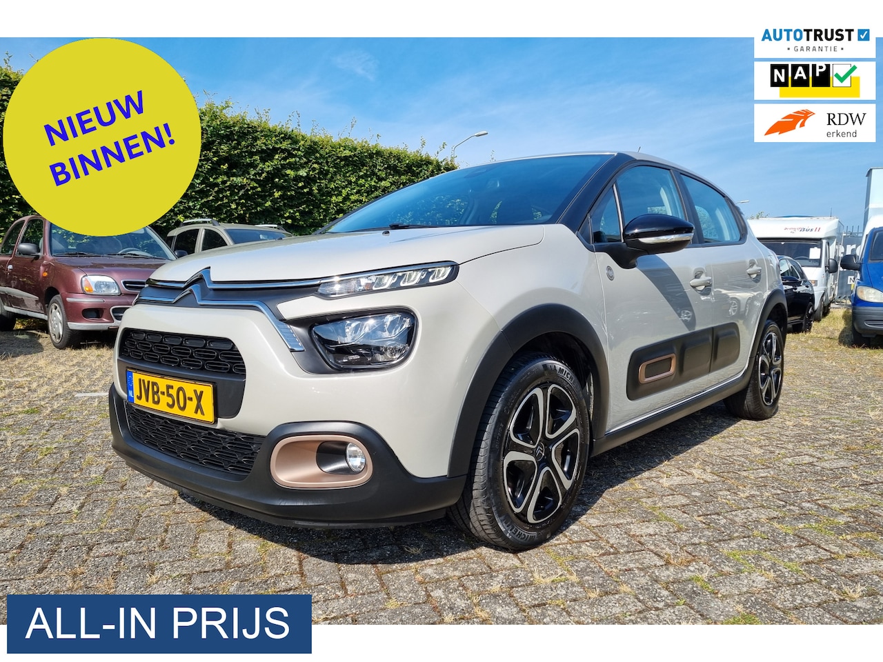Citroën C3 - 1.2 PureTech C-Series ✅CARPLAY - AutoWereld.nl