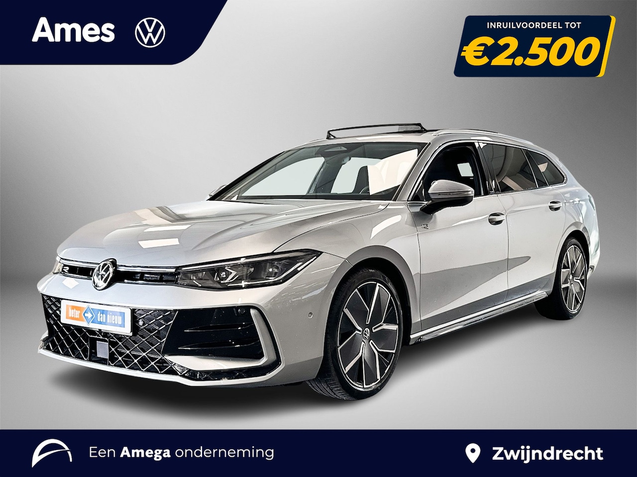 Volkswagen Passat Variant - 1.5 150pk eTSI R-Line Edition Top-Sport Ego-Active, incl. massagefunctie | Achteruitrijcam - AutoWereld.nl