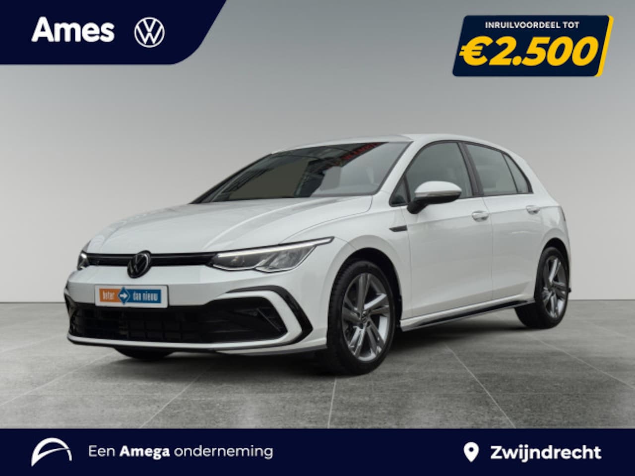 Volkswagen Golf - 1.5 130pk eTSI R-Line Business Parkeersensoren voor en achter | 'App-Connect' voor Apple C - AutoWereld.nl