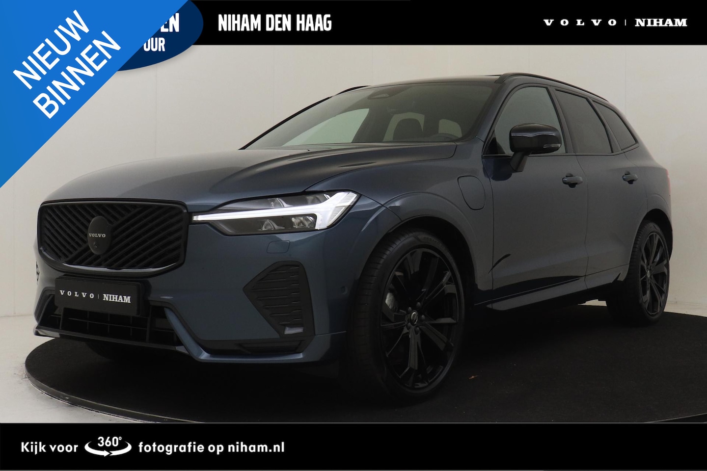Volvo XC60 - II T6 PLUG-IN HYBRID AWD PLUS BLACK EDITION -PANO.DAK|HARMAN/KARDON|LUCHTVERING|HEAD-UP DI - AutoWereld.nl
