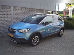 Opel Crossland X - 1.2 Turbo Innovation Panodak Half Leder Sportst Navi Camera Clima Cruise 2x PDC Apple Carp