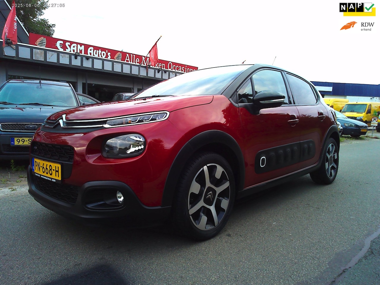 Citroën C3 - 1.2 PureTech Shine 1.2 PureTech Shine (Airco+Navi) - AutoWereld.nl